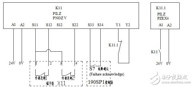 安全繼電器工作原理、接線圖、使用方法